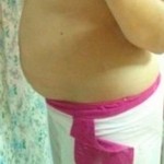 barriga com 21 semanas