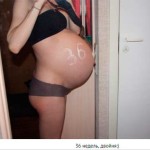 Foto-barriga-de-36-semanas-gêmeas