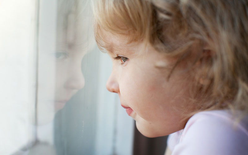 child misses