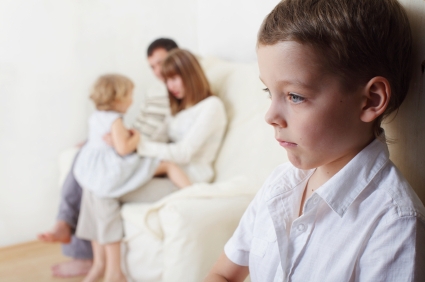 jealousy of the oldest child to the youngest