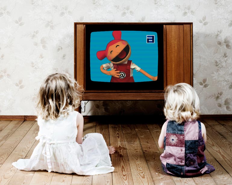 crianças e tv