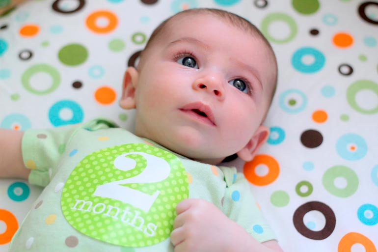 Bebê de 2 meses