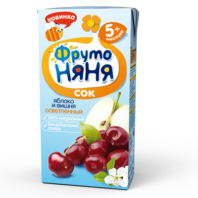 jugo de cereza para niños