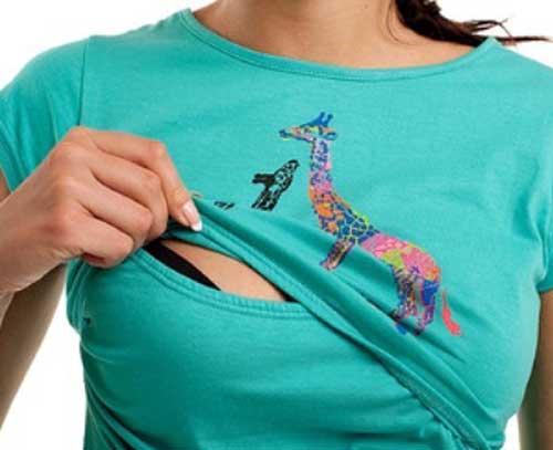 Roupas para alimentação