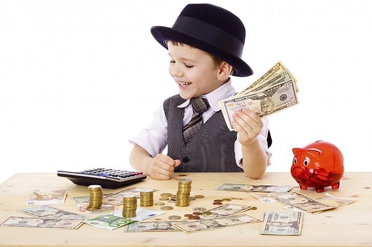 dinero de bolsillo para niños