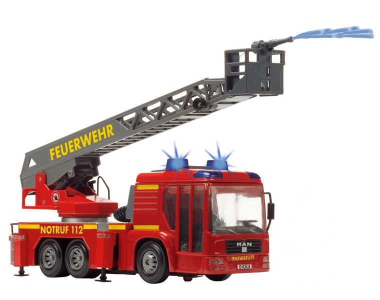 crianças caminhão de bombeiros