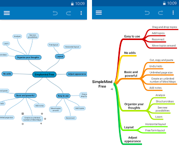 SimpleMind application