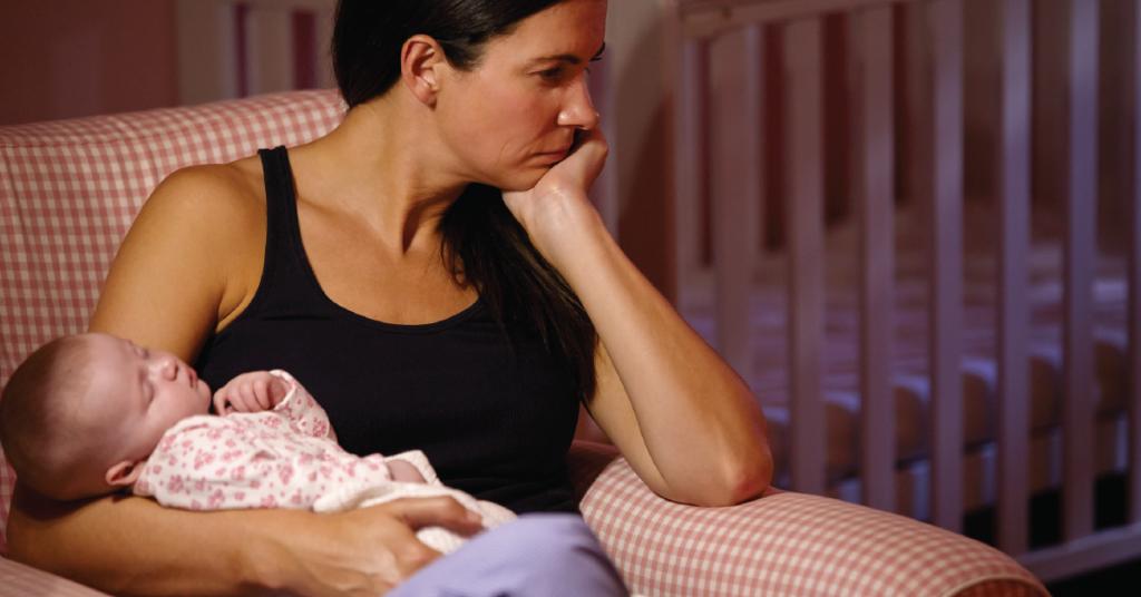 depressão e fadiga na maternidade
